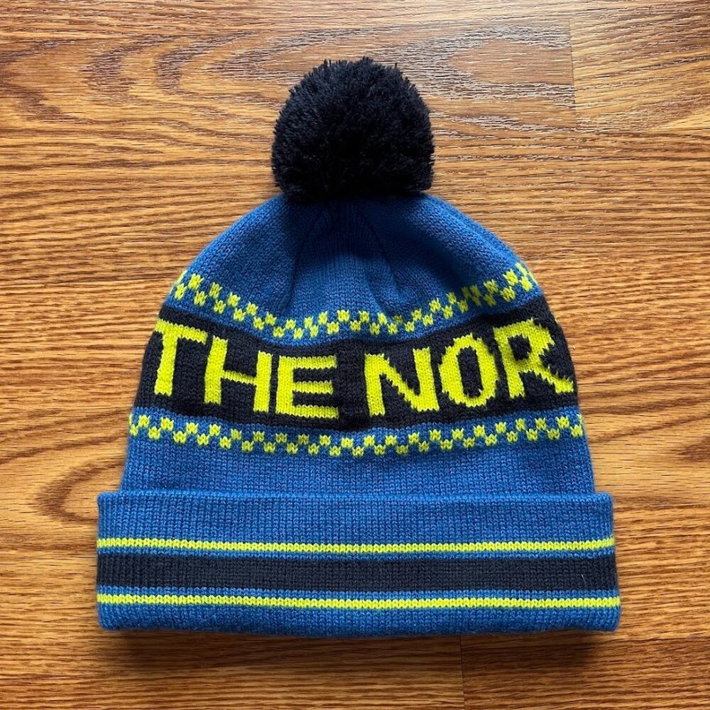 The North Face Vintage Pom Beanie